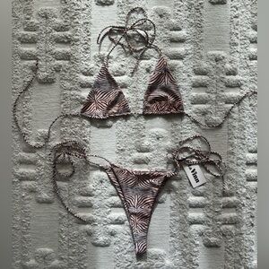 La Vinn Zebra Print Bikini